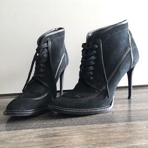 Burberry suede booties